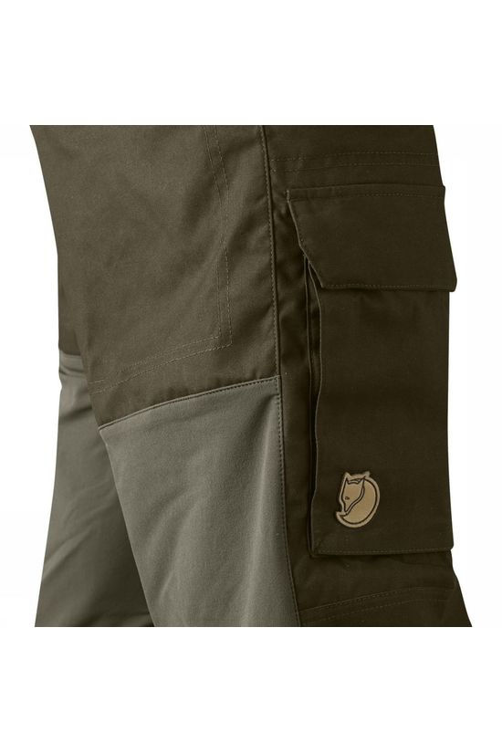 Fjällräven Broek Drev dark khaki