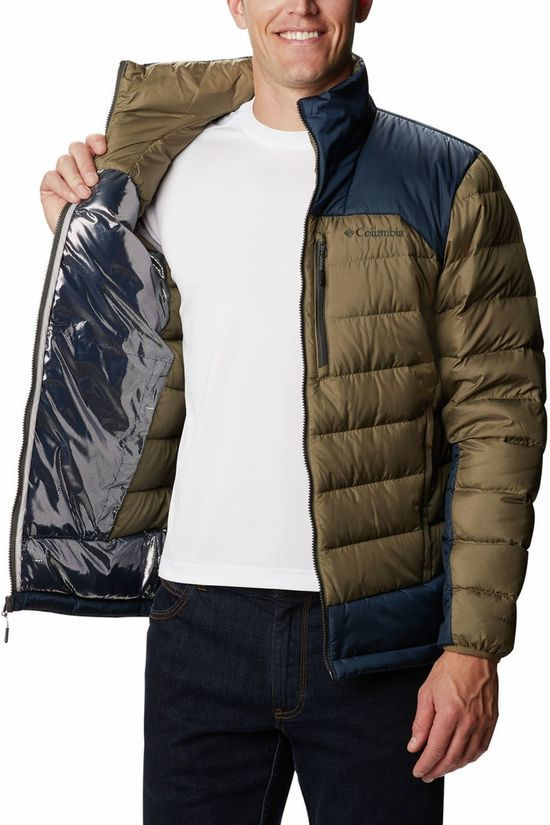 Columbia Doudoune Autumn Park Down Mid Khaki/Navy Blue