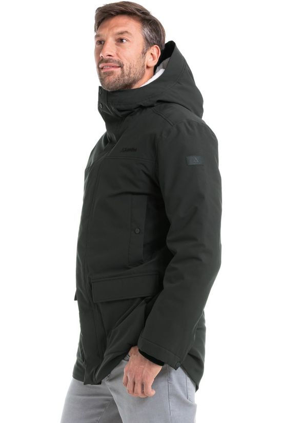 Schöffel Manteau Parka Rotterdam Black