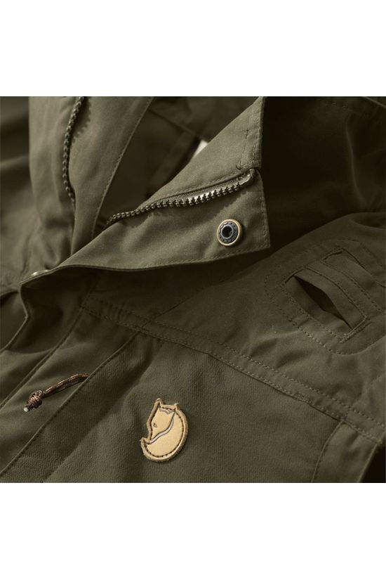 Fjällräven Bodywarmer Lappland Hybrid dark khaki