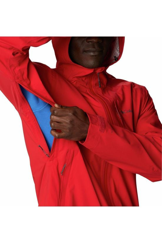 Columbia Softshell Omni-Tech Ampli-Dry Shell red