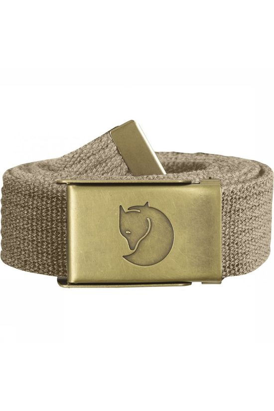 Fjällräven Riem Canvas Brass 3cm Taupe