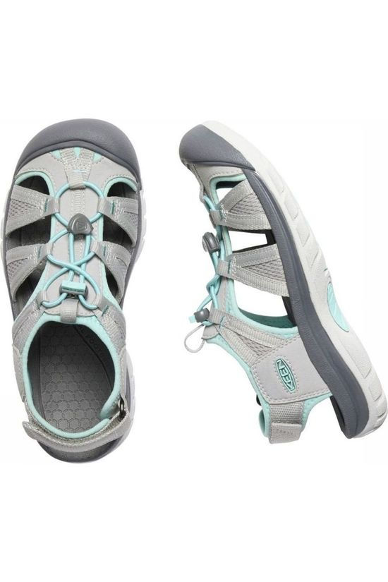 Keen Sandaal Venice II H2 Light Grey/Turquoise
