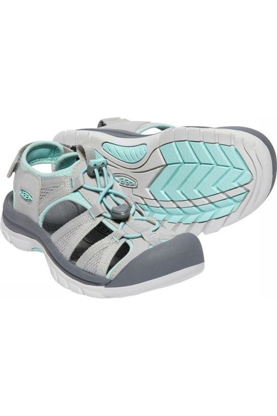 Keen Sandaal Venice II H2 Light Grey/Turquoise
