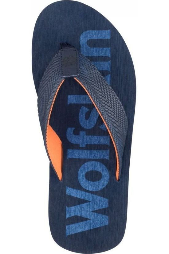 Jack Wolfskin Slipper Eezy Dark Blue/Orange