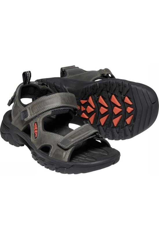 Keen Sandale Targhee III Open Toe Dark Grey/Black