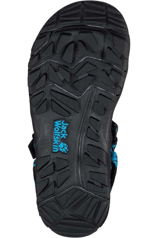 Jack Wolfskin Sandaal 2 In 1 Black/Blue