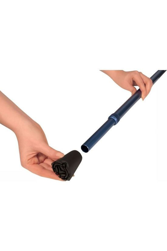 Van Assendelft Accessoire Rubberdop Voor Wandelstok Black