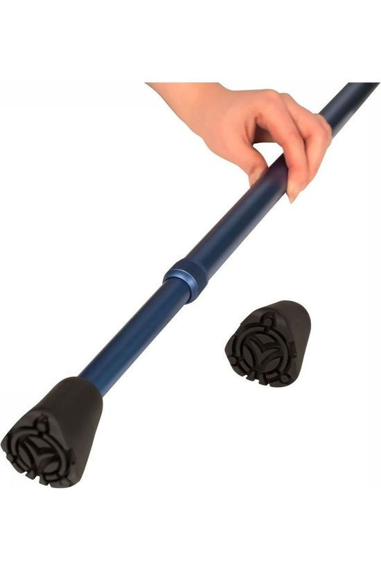 Van Assendelft Accessoire Rubberdop Voor Wandelstok Black
