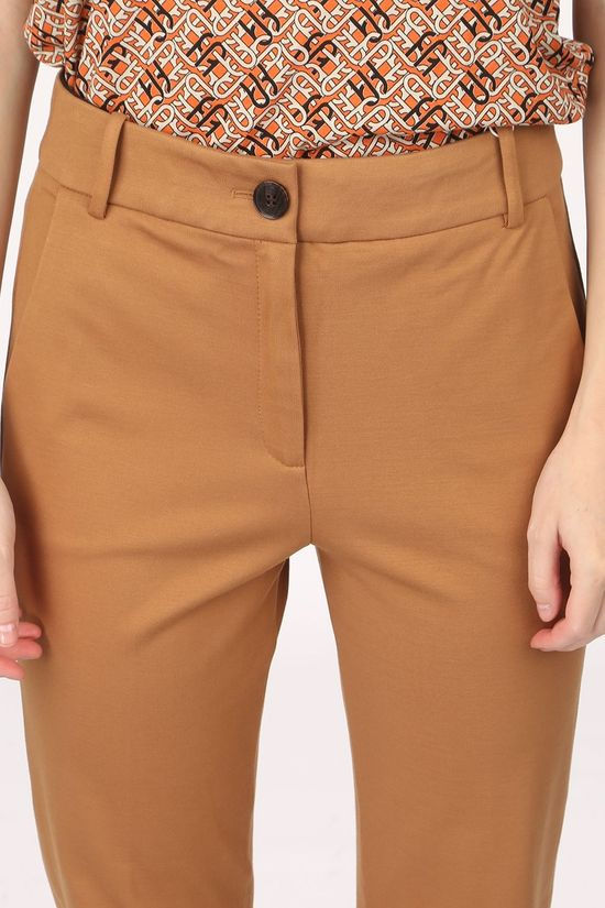 Esprit Pantalon 080Eo1B314 Camel Brown