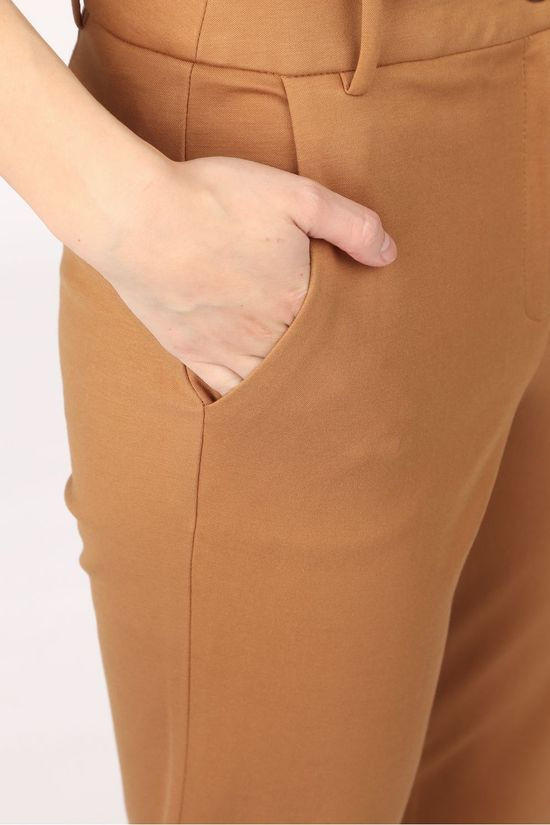 Esprit Pantalon 080Eo1B314 Camel Brown