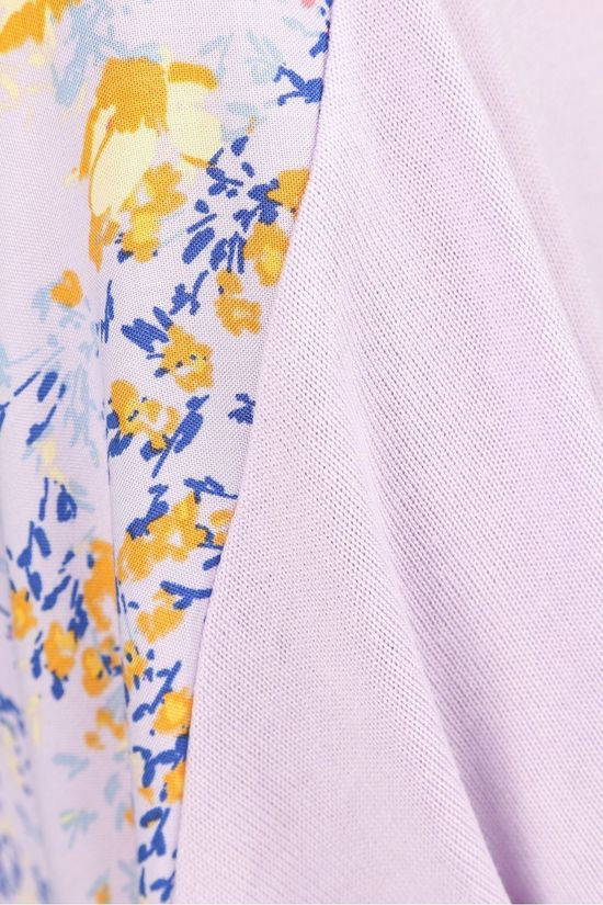 Tom Tailor T-Shirt 1024738 Violet/Yellow