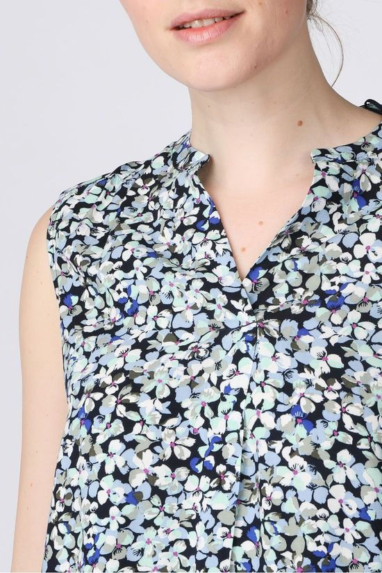 Tom Tailor Blouse 1025048 Navy Blue/Ass. Flower