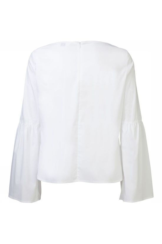 Yaya Blouse Bell Sleeve white