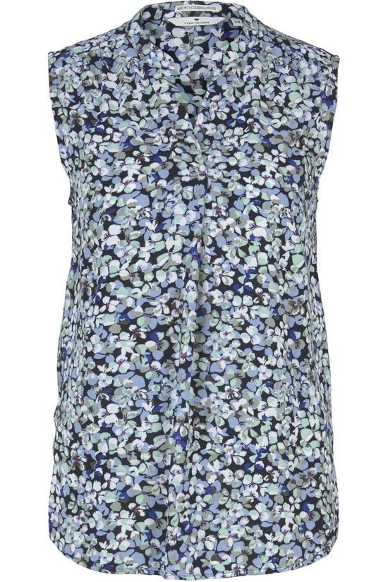 Tom Tailor Blouse 1025048 Navy Blue/Ass. Flower