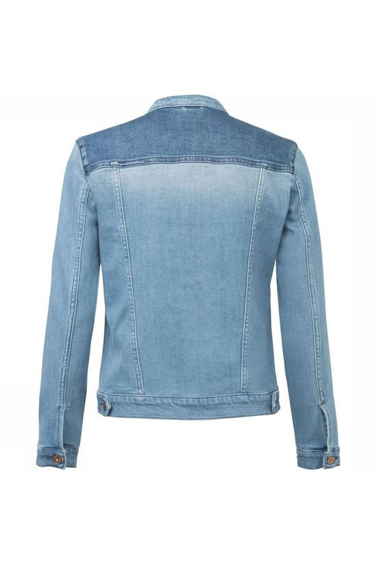 Yaya Blazer 2 Tone Denim Light Blue (Jeans)