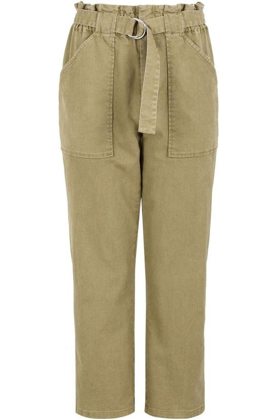 Soft Rebels Broek SbUma 7/8 mid khaki