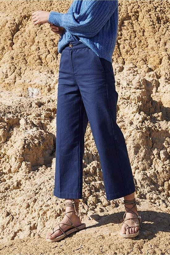 Grace&Mila Broek Cedric Navy Blue