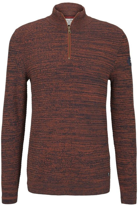 Tom Tailor Trui 1022240 rust/dark blue