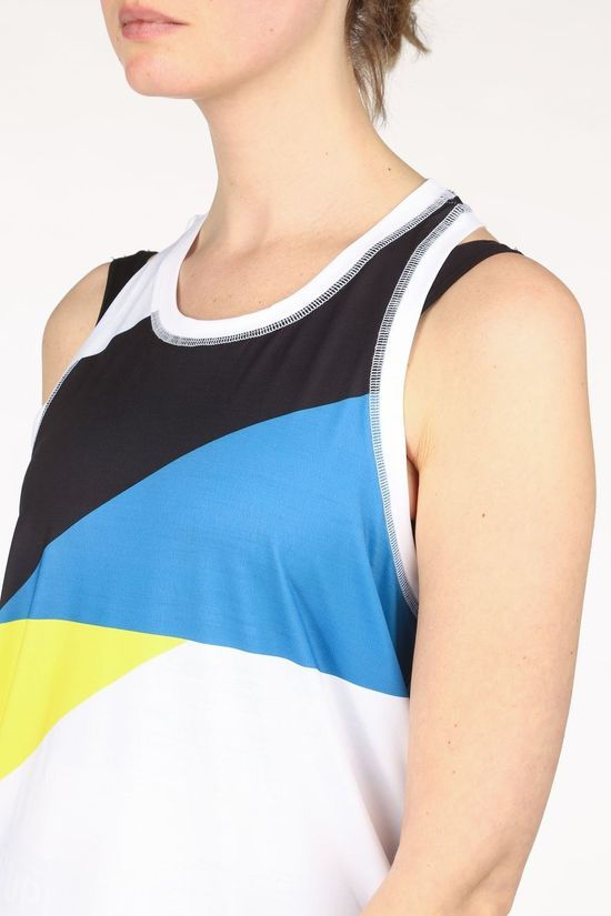 Superdry Top Training Spliced White/Assorted / Mixed