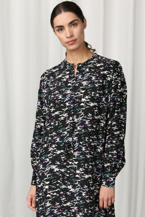 CKS Femmes Robe Leximas Black/Assorted / Mixed