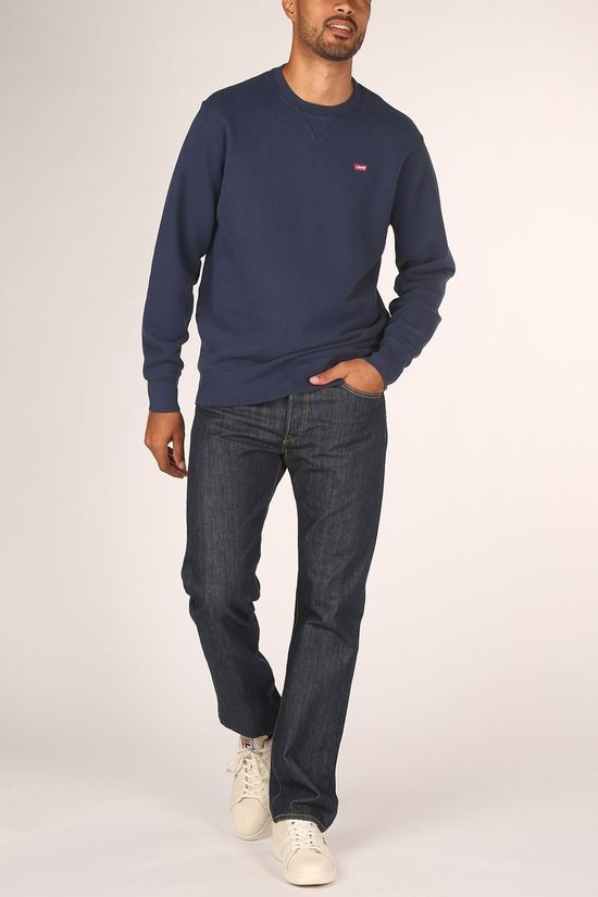Levi's Trui New Original Cn dark blue