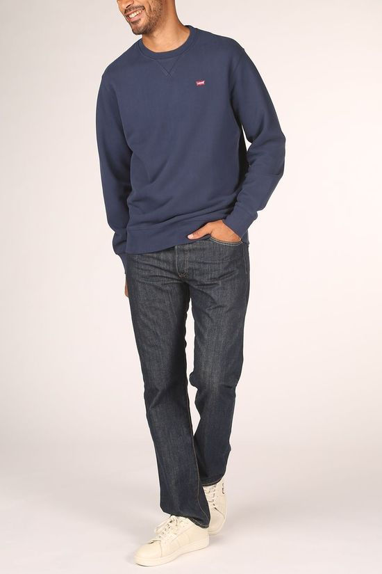 Levi's Trui New Original Cn dark blue