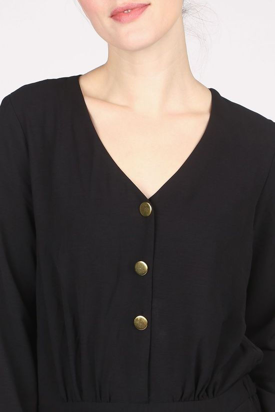 Vila Combinaison Virasha L/S Black