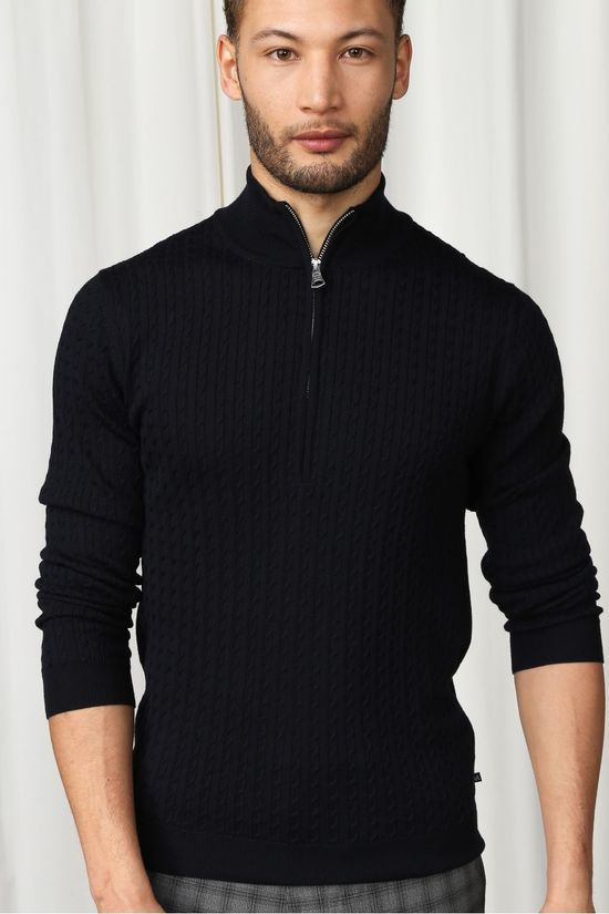 Matinique Pull Mason Sz dark blue
