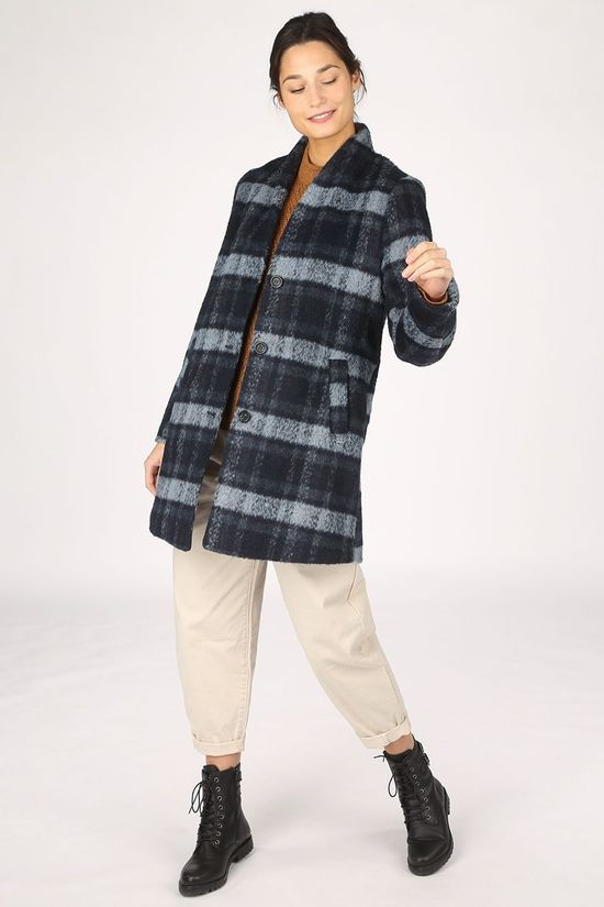 B.Young Manteau Bycitta Light Grey Marle/Black