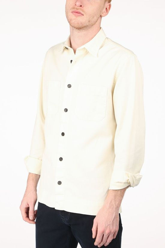 Premium Surchemise Jprblalinen Twill Overshirt L/S Ecru