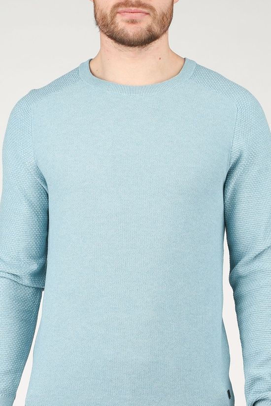 Premium Pull Jprbrat Knit Crew Neck light blue