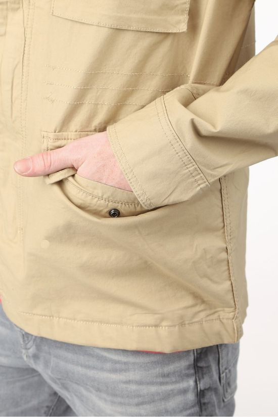 Premium Manteau Jprfelix M-65 Field Sand Brown