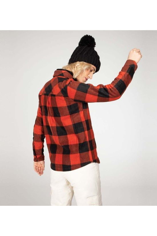 Protest Fleece Bowie Blouse rust