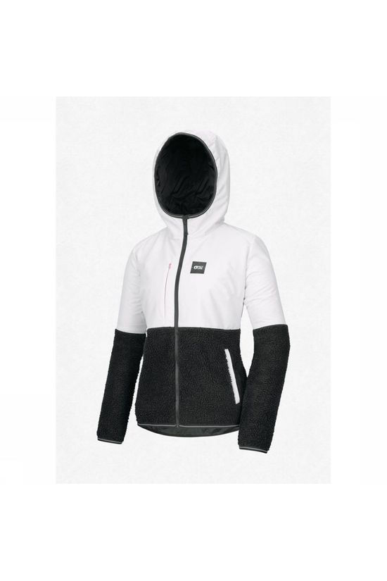 Picture Organic Clothing Coupe-Vent Mayan White/Black