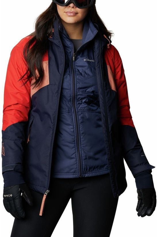 Columbia Manteau Alpine Diva Insulated Dark Blue/Orange