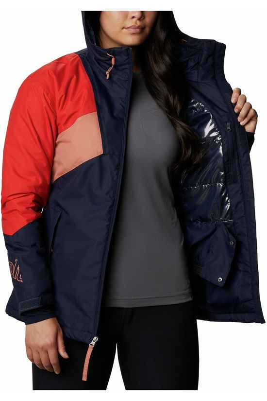 Columbia Manteau Alpine Diva Insulated Dark Blue/Orange