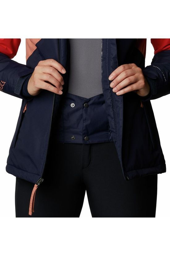 Columbia Manteau Alpine Diva Insulated Dark Blue/Orange