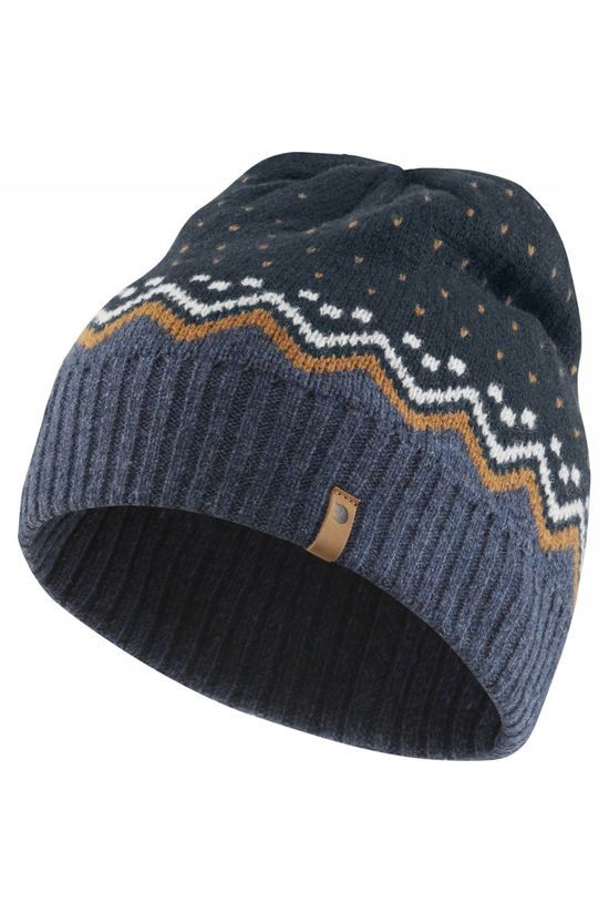 Fjällräven Muts Ovik Knit Hat Navy Blue/Assorted / Mixed