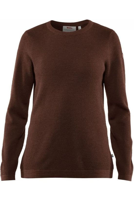 Fjällräven Trui High Coast Merino dark red