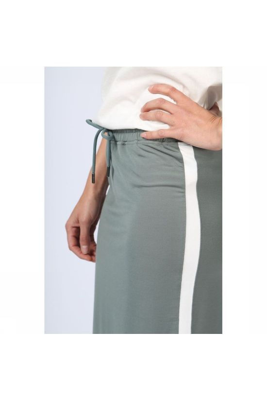 Yaya Rok W. Contrast Insert mid green