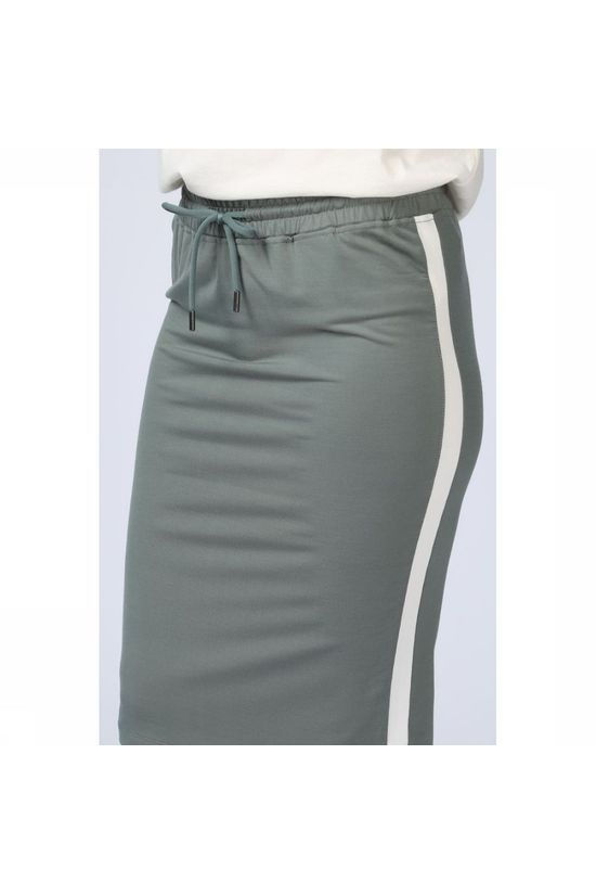 Yaya Rok W. Contrast Insert mid green
