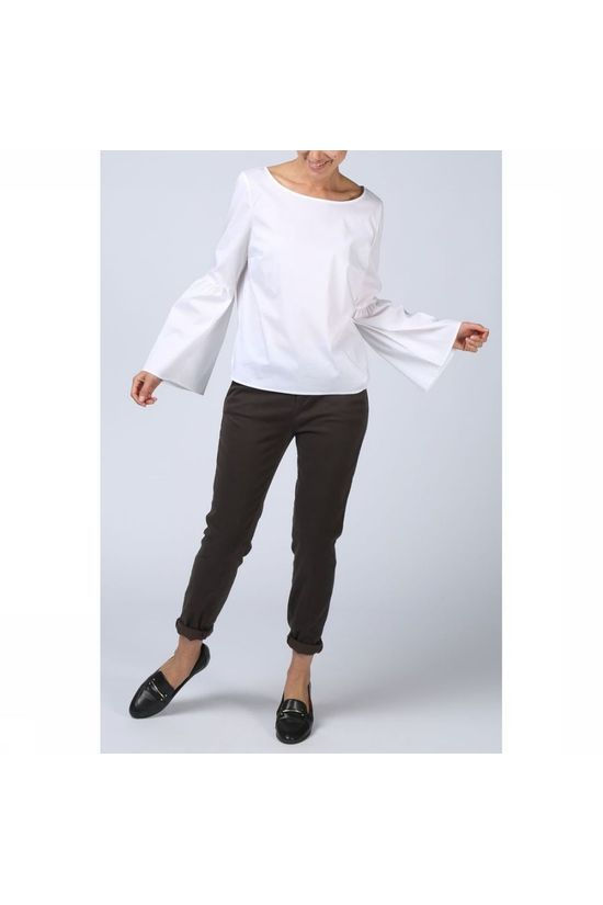 Yaya Blouse Bell Sleeve white