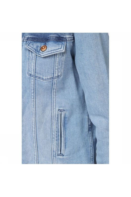 Yaya Blazer 2 Tone Denim Light Blue (Jeans)