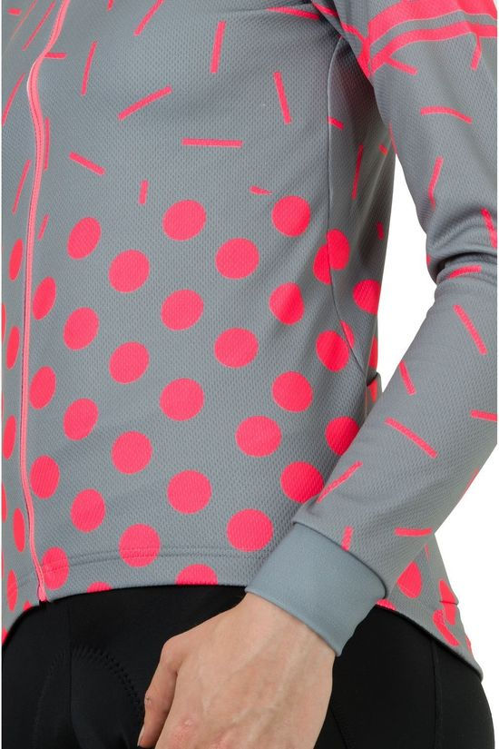 Agu T-Shirt Sprinkle Dot mid grey/red