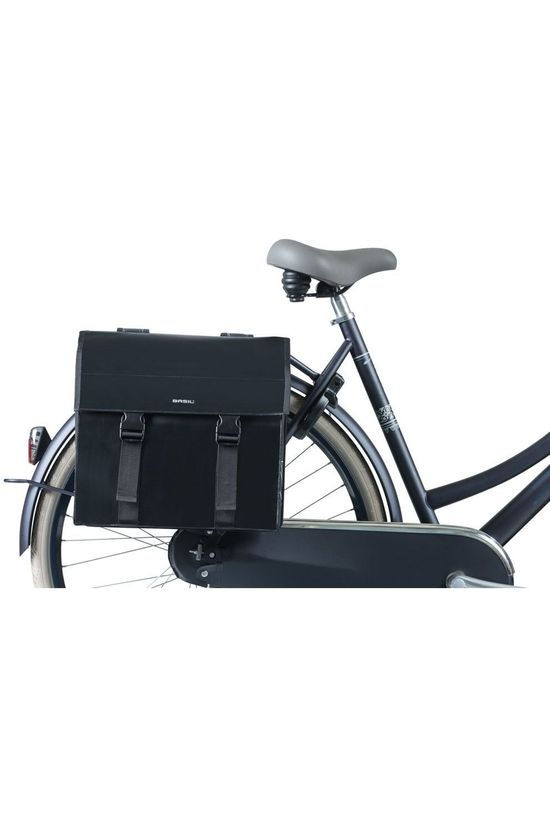Basil Fietstas Achter Urban Load Double Black