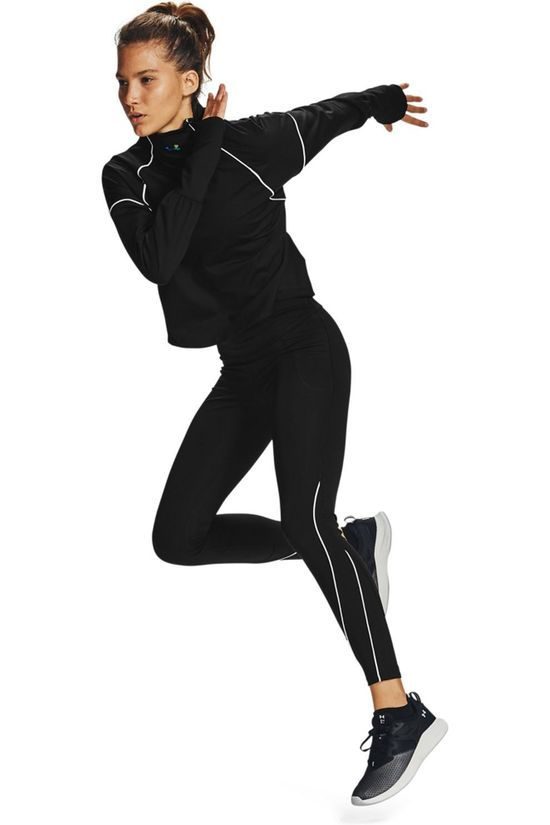 Under Armour Trui Cg Rush 1/2 Zip Black