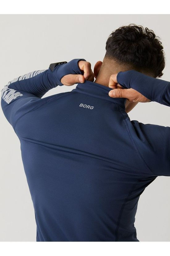Bjorn Borg T-Shirt Midlayer M Night Indigo Blue