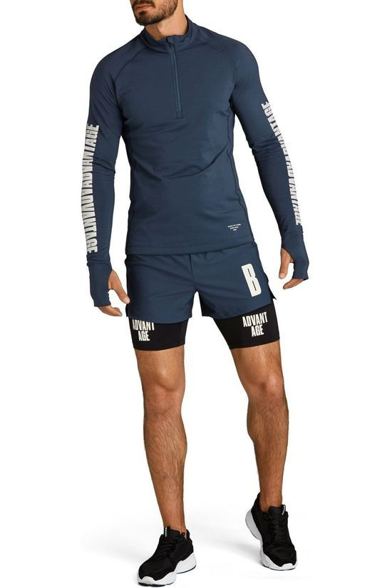 Bjorn Borg T-Shirt Midlayer M Night Indigo Blue