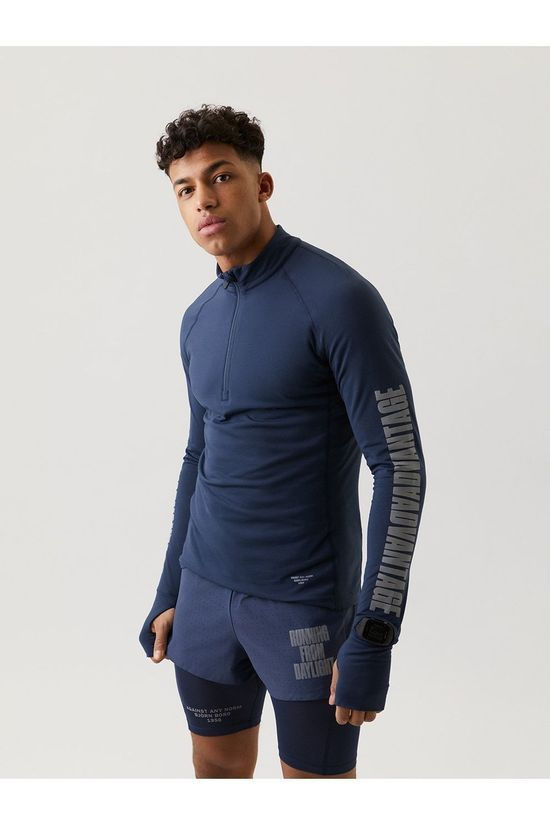 Bjorn Borg T-Shirt Midlayer M Night Indigo Blue